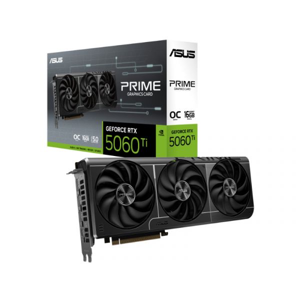 Asus NVIDIA PRIME GeForce RTX™ 5060 Ti 16GB OC Edition (90YV0MH2-M0NA00)